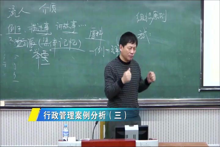 行政管理案例分析_黑龙江大学-主讲：教军章 60讲 百度网盘(10.70G)